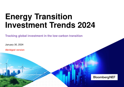 2024 年能源转型投资趋势